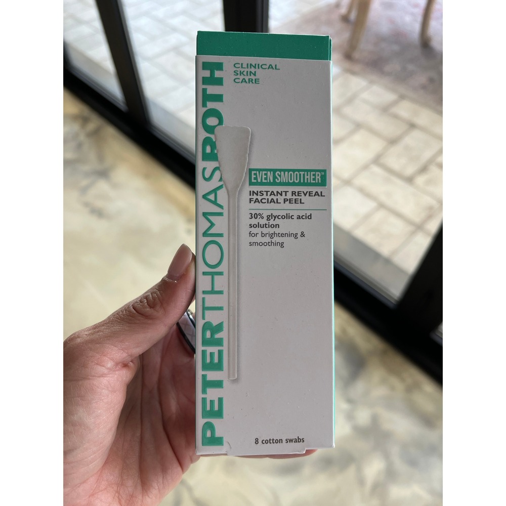 Peter Thomas Roth Even Smoother Instant Reveal Facial Peel 30% Glycolic Acid 8ct